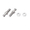 X AUTOHAUX 2 Set 10mm M8x20mm Car Gas Strut Ball