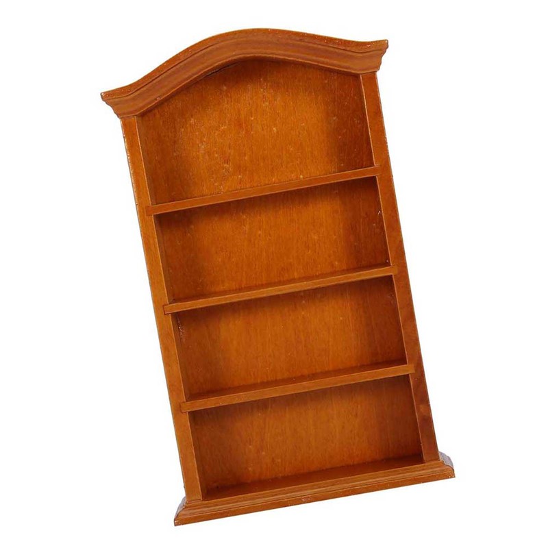 1:12 Dollhouse Miniature Furniture Wood Bookcase Bookshelf Cabinet Home Decor