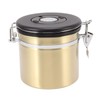 Sealed Sealed Coffee Canister 304 Stainless Steel Coffee Storage Tank