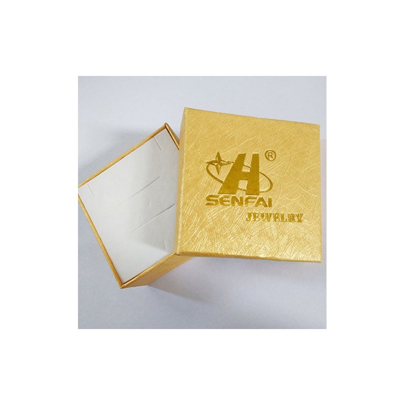 SENFAI Tiny Myosotis Forget Me Not Flower Charm Wedding Gift