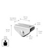 WAGNER Designer 01005401 Furniture Castor / Fixed Castor - Diameter