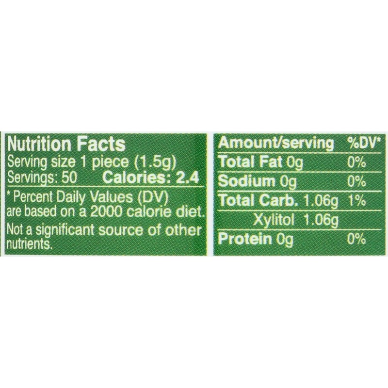 Epic Dental, Gum Xylitol Spearmint, 50 Count