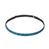 Bani Bands Women's Glitter Skinny Adjustable Headband with Non-Slip Lining,