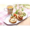 Tiger Crown Bear Bread with Stencil 2388