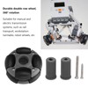 Omni Directional Wheel, Side Mobility Black Gray Load 2kg Omni
