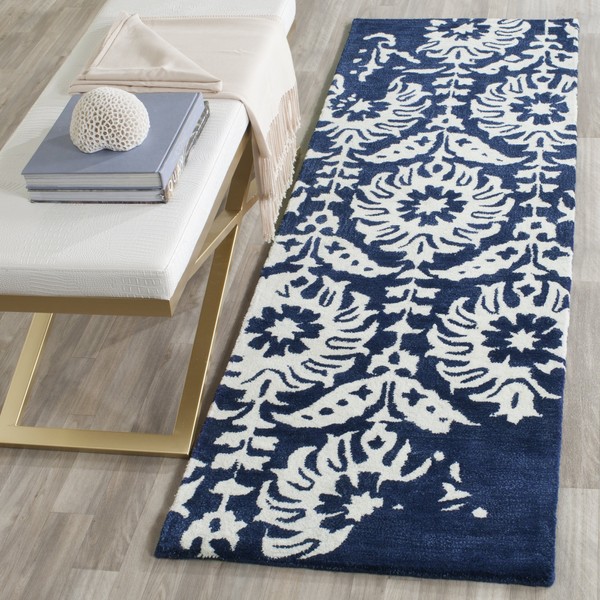 Safavieh Bella Collection BEL125D Handmade Premium Wool Runner, 2'3" x