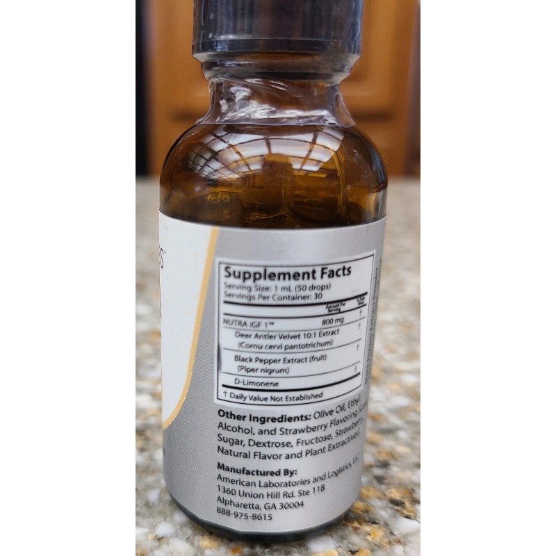 GDRLabs GDR Labs Nutra IGF+ Healthy Aging Drops Dietary Supplement,