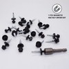 (Pack of 150 pcs) Metal Roofing Screws, 4.8 x 25