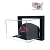 Framed Acrylic Wall Mount Hat Display Case UV Protecting Secure