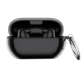 Case Cover for Beats solo buds Clear Transparent TPU Lightweight Breakaway Anti-Scratch Visible LED Light Protective Case Transparent Soft Protective Cover Wireless Earphone Case Compatible with solo