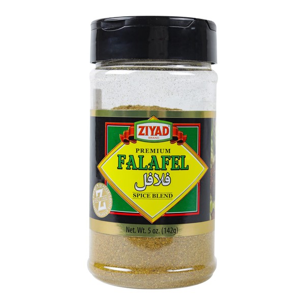 Ziyad Shaker Premium Falafel Spice Blend, Flavorful, Salt-Free, Vegan, Vegetarian,