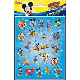 Mickey Mouse Roadster Sticker Sheets - Assorted Designs, 4 Pcs