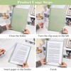 BAYTORY 5Pcs Clear Report Covers with Swing Clip, Plastic Folders