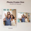 8 x 12 Acrylic Picture Frame, Horizontal/Vertical Clear Photo Frame
