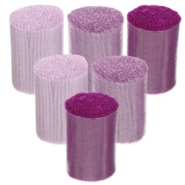 TEHAUX 6pcs Yarn for Rug Making Soft Craft Supply for Latch Hook and Crochet Projects for Home Textiles and Handicrafts