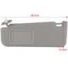 SCITOO Grey Left Driver Side Sun Visor Compatible for Toyota