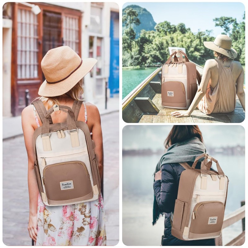 YAMTION Backpack Laptop Women Backpack Men,Bookbag School Backpack for Girls