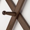 SKOLOO Accordion Wall Hanger with 16 Hooks, Modern Expandable Coat
