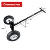 Fouwick 650LBS Capacity Trailer Dolly, 1-7/8” Hitch Ball with 12”