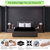 Black King Size Fitted Sheets Microfiber Fitted Sheet Deep Pocket