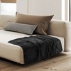 sourcing map Flannel Fleece Bed Blankets, Soft Warm Microfiber Blanket,
