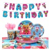 114 Pcs Vajilla De Lol Surpries Cumpleaños Decoración Fiesta