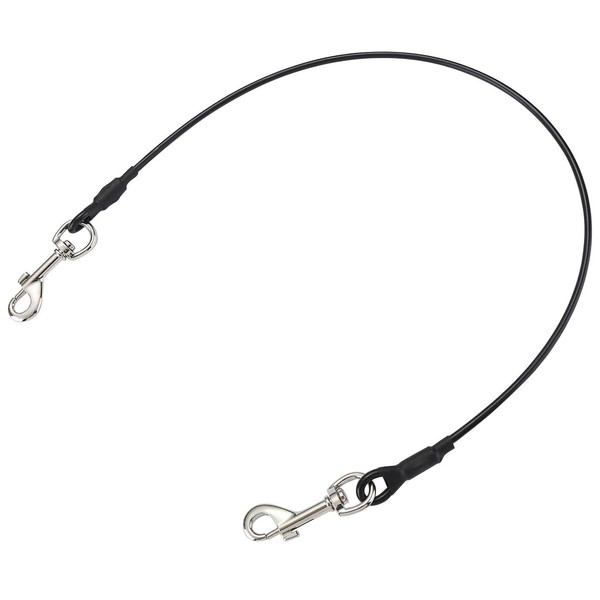 Filhome Dog Car Seat Belt, Stainless Steel Cable Chew Proof
