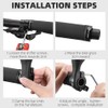Bicycle Bar Ends Ergonomic -Slip MTB Mountain Bike Handlebar Ends