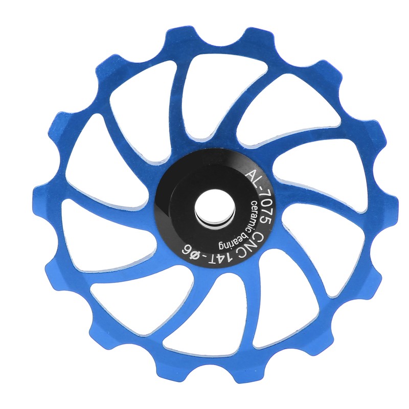 Cycling Bicycle Rear Pulley Bike Guide Roller Pulley Parts 14T