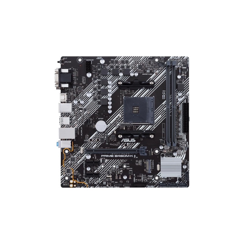 Asustek computer PRIME B450M-K II ATX +2GLN+U3.2+M2 SATA6+4XDDR9