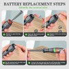 2-in-1 High Torque Strong Magnetic Screwdriver Electricity Detector, 2Pc Electrical