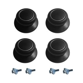 4 Pack Pot Lid Top Replacement Knob -Heat Resistant, Pot Top Knob Replacement, Pot Knobs, Replacement Knobs for Pot Lids, Pot Lid Replacement Knob, Lid Handle Replacement-Black