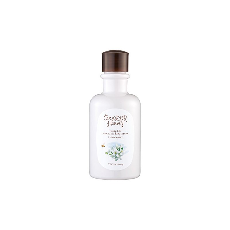 Wonder Honey Milk Oil Moisturizing Body Serum, White Breeze
