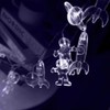 LELYFIT 10LED 1.5M Spaceman Cartoon String Lights, Astronaut Planet Rocket