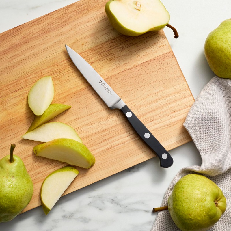 HENCKELS Classic Razor-Sharp 4-inch Paring Knife, German Engineered Informed by