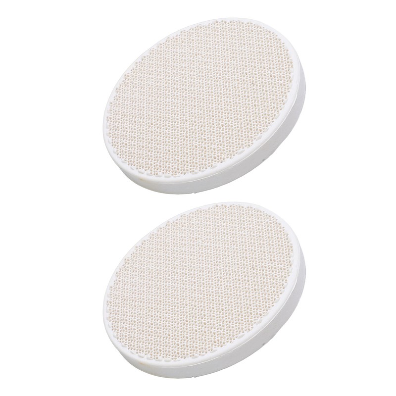 2PCS Round Welding Plate with Multiple Holes Quartz Welding Tile