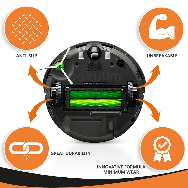 Tires for IROBOT ROOMBA Wheels Series 500, 600, 700, 800,