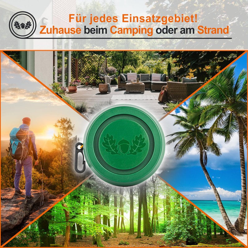 Automatic Camping Washing Line [10 m] Automatic Roll-Up | Extendable