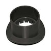 BB1BL Overflow Boss Adaptor 110mm x 21.5mm (3/4") Black Connector