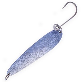 Hammer Crocodile Spoon Fishing Lures 5 oz, 5 Pcs Chrome with Silver Prism Finish, for Saltwater & Freshwater Casting, Ideal for Tuna, Bass & Multi-Species Fishing