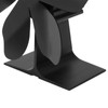 Heat Powered Stove Fan 6 Blade Fast Speed Large Air