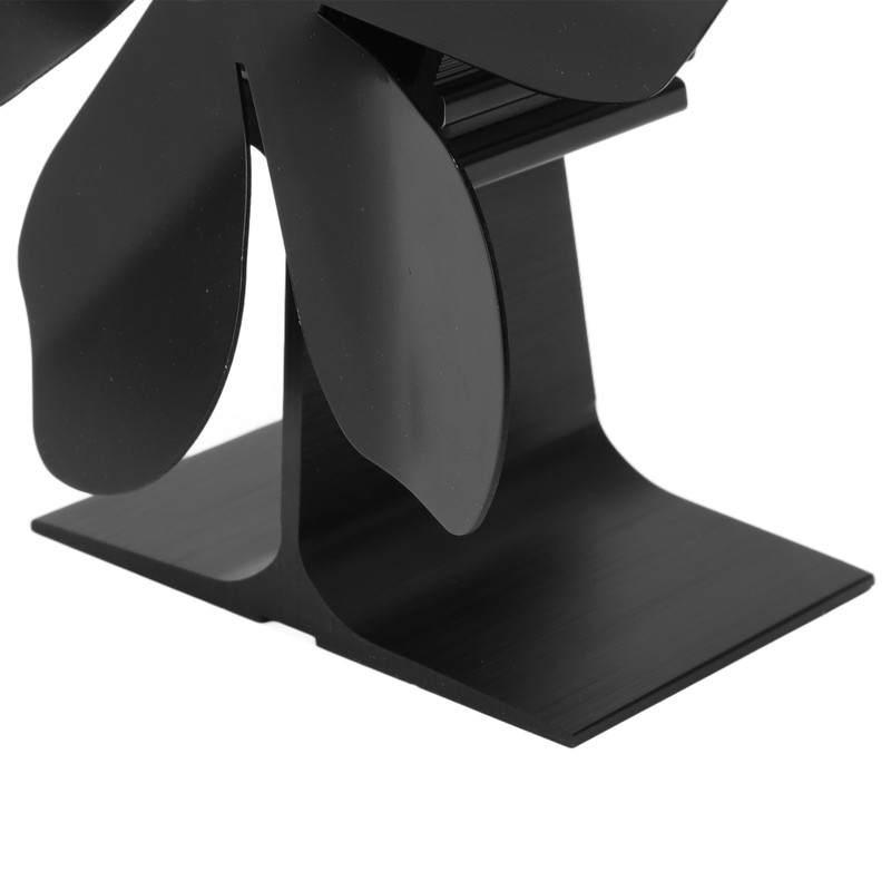 Heat Powered Stove Fan 6 Blade Fast Speed Large Air