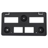 TRQ Front License Plate Bracket Black Compatible with 2020-2022 Lincoln