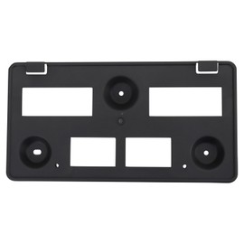 TRQ Front License Plate Bracket Black Compatible with 2020-2022 Lincoln Aviator FO1068198