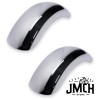 JMCHstore 2 Universal Mini bike Chrome Fender for Monster Mega