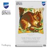Vervaco Cross Stitch Kit Decorative Cushion Squirrel Crafts Adults Decoration