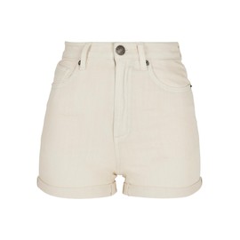 Urban Classics Ladies Shorts, Whitesand.