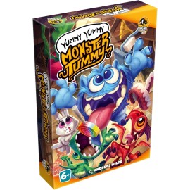 Lucy Duck Games Yummy Yummy Monster Tummy – Hybrid Card & App Game – Ages 6+, 2–4 Players