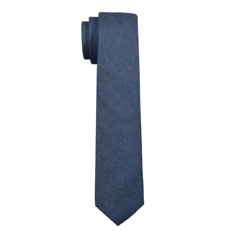 DonDon Men's Tie 6 cm Cotton Plain Checked and Polka