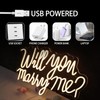 Will You Marry Me Neon Sign for Wedding Party Backdrop